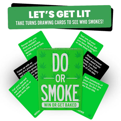 Do or Smoke: Win or get Baked - Selskabsspil - 2+ Spillere - For Voksne