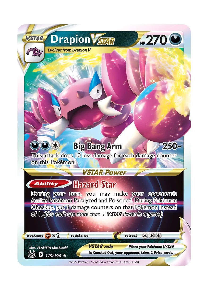 Pokémon Enkeltkort - Drapion Vstar 119