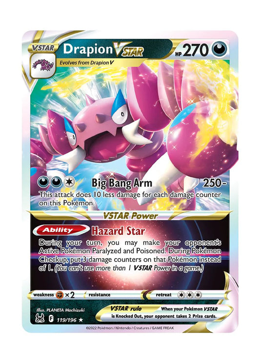 Pokémon Enkeltkort - Drapion Vstar 119