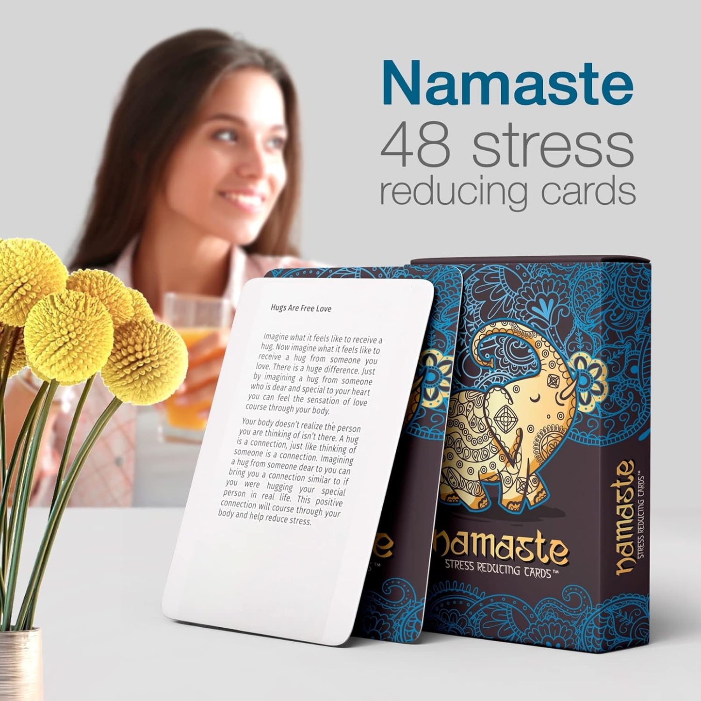 Namaste - 48 Stressless Cards