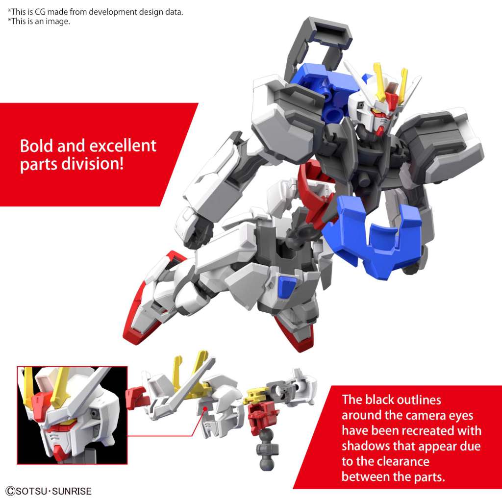 Bandai - Gundam Model Kit- EG Gundam Strike 1/144