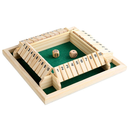 Shut the Box - Klassisk Terningespil - 2-4 Spillere - Fra 5 År