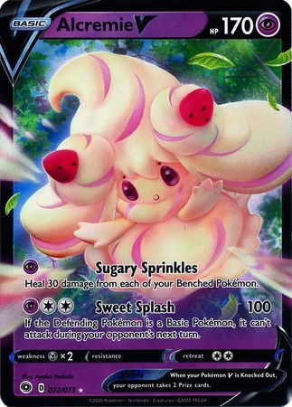 Pokémon Enkeltkort - Alcremie V 022