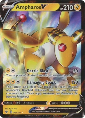 Pokémon Enkeltkort - Ampharos V 049