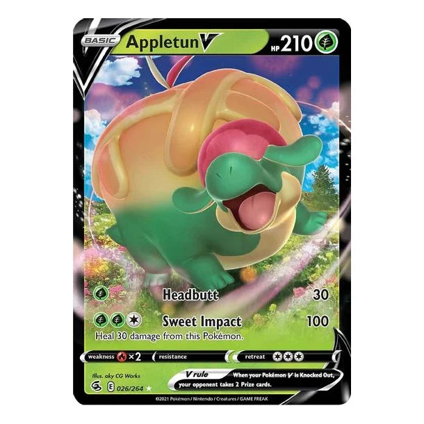 Pokémon Enkeltkort - Appletun V 026