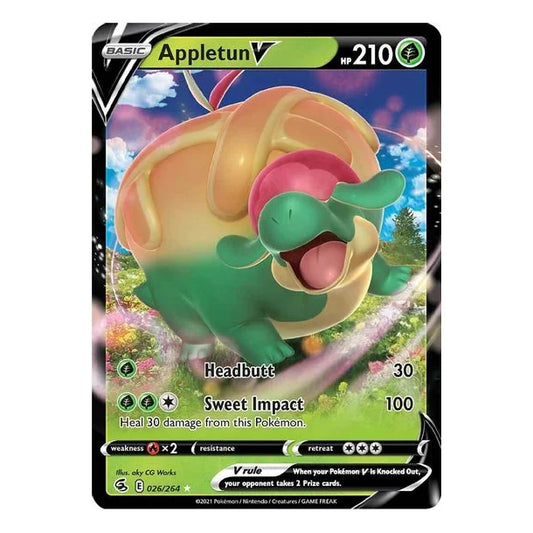 Pokémon Enkeltkort - Appletun V 026