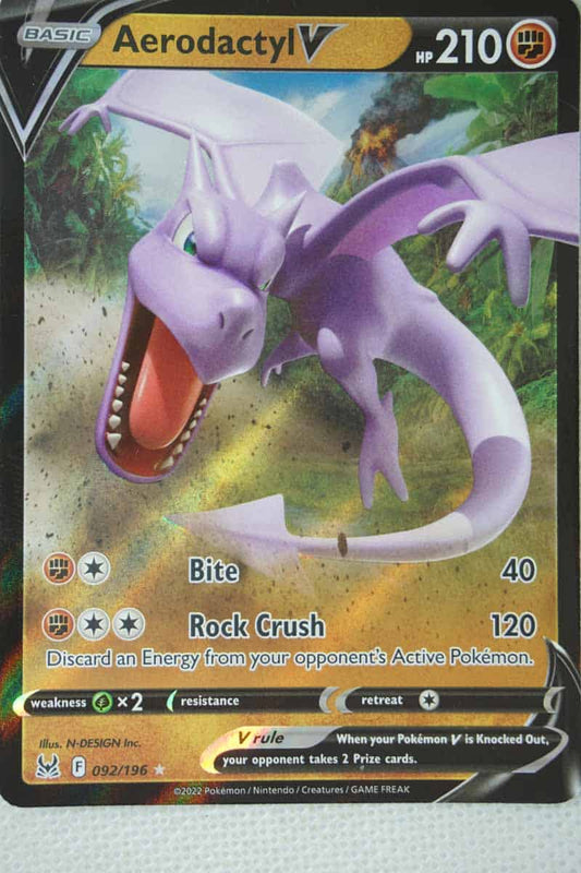 Pokémon Enkeltkort - Aerodactyl V 092