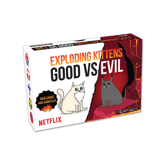 Exploding Kittens Good vs Evil - Engelsk