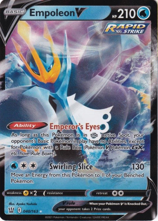 Pokémon Enkeltkort - Empoleon V 040