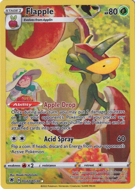 Pokémon Enkeltkort - Flapple TG02