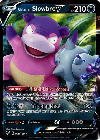 Pokémon Enkeltkort - Galarian Slowbro 099