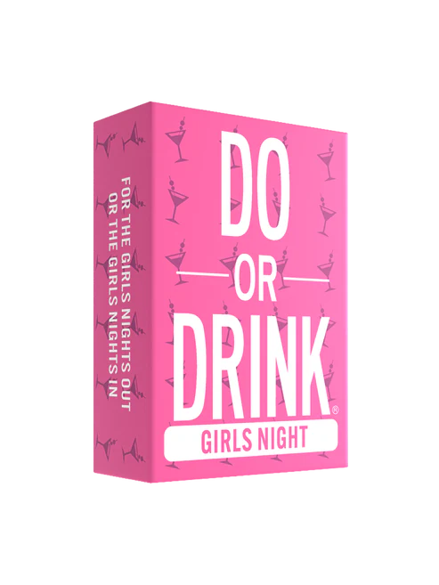 Do or Drink: Girls Night - Selskabsspil - 2+ Spillere - For Voksne