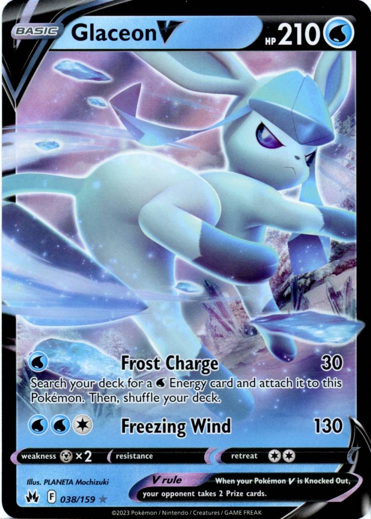 Pokémon Enkeltkort - Glaceon V