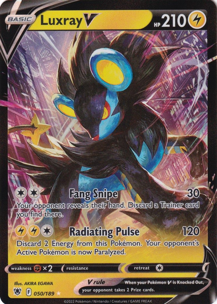 Pokémon Enkeltkort - Luxray V 050