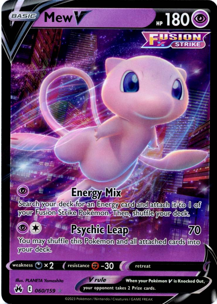 Pokémon Enkeltkort - Mew V 060