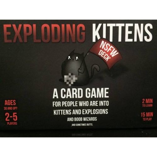 Exploding Kittens: NSFW - Engelsk