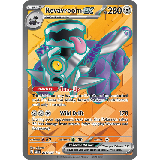 Pokémon Enkeltkort - Revavroom Ex 216