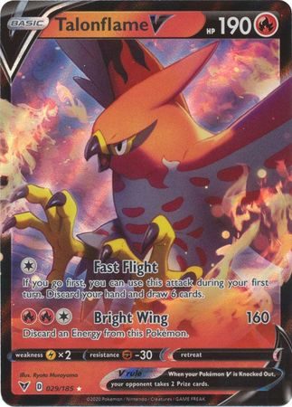 Pokémon Enkeltkort - Talonflame V 029