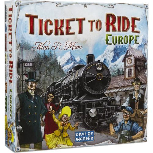 Ticket to Ride Europe - Engelsk