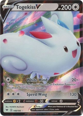 Pokémon Enkeltkort - Togekiss V 140