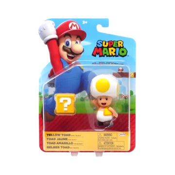 Super Mario Bros - Yellow Toad 10cm