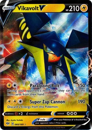 Pokémon Enkeltkort - Vikavolt V 060