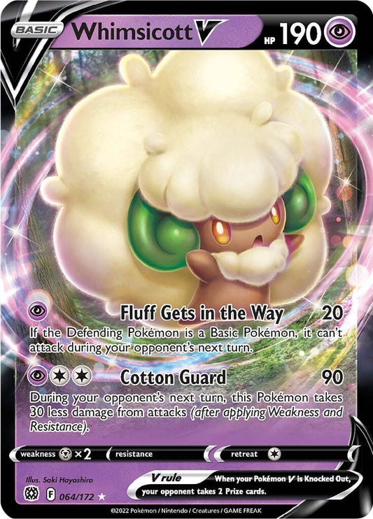 Pokémon Enkeltkort - Whimsicott V 064