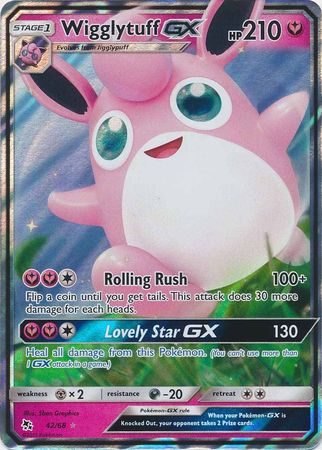 Pokémon Enkeltkort - Wigglytuff GX 42