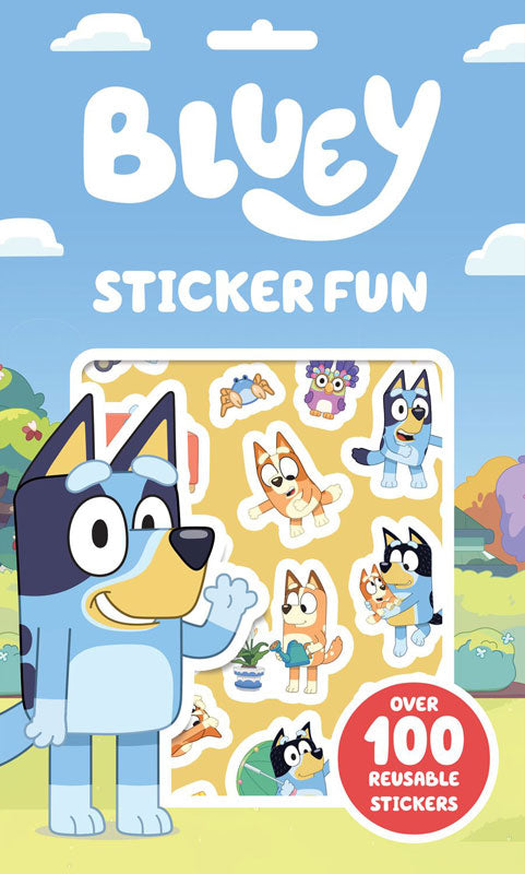 Bluey Sticker Fun - 100+ genanvendelige klistermærker