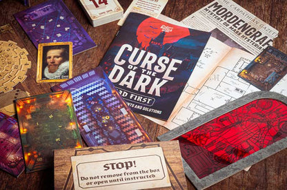 Curse of the Dark - Escape Room Spil - 2+ spillere - Fra 14 år