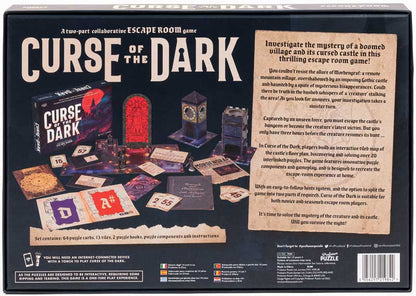 Curse of the Dark - Escape Room Spil - 2+ spillere - Fra 14 år