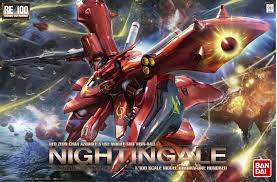 Bandai - Gundam Model Kit- Re Nightingale Msn-04 1/100