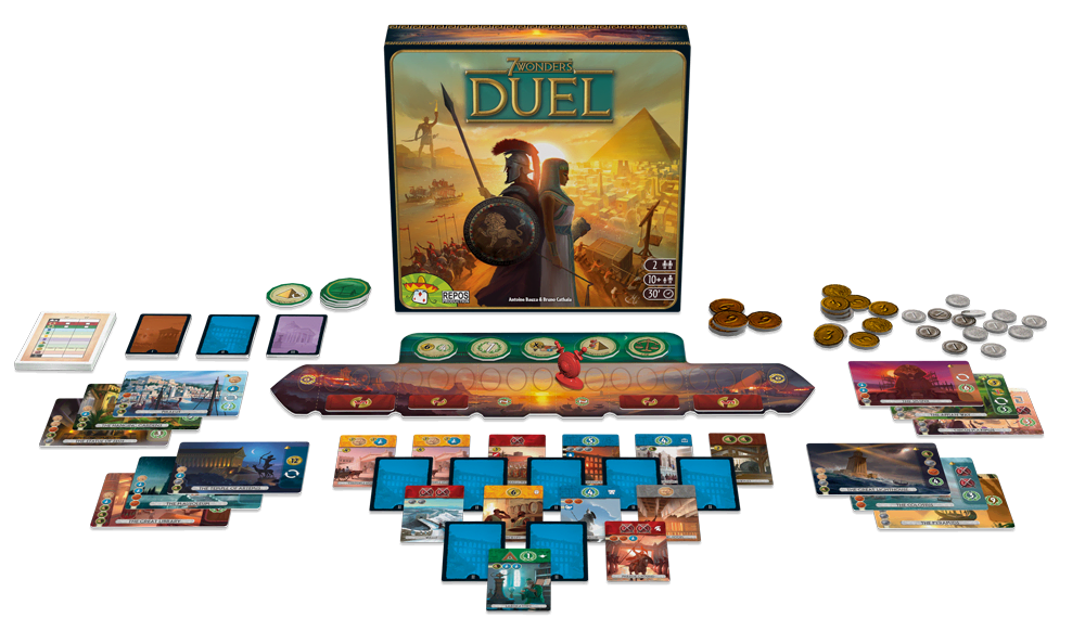 7 Wonders Duel - Engelsk