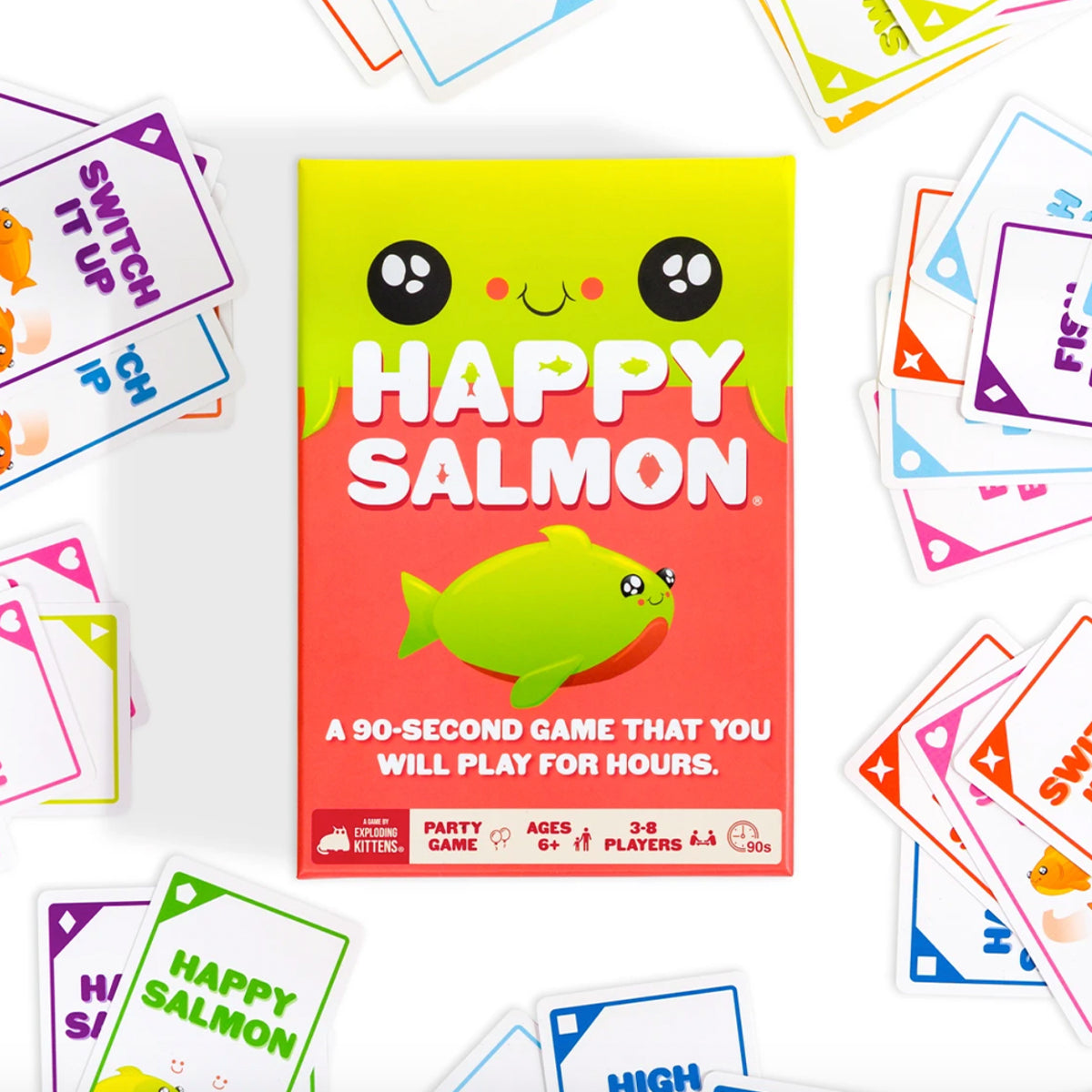 Happy Salmon - Engelsk