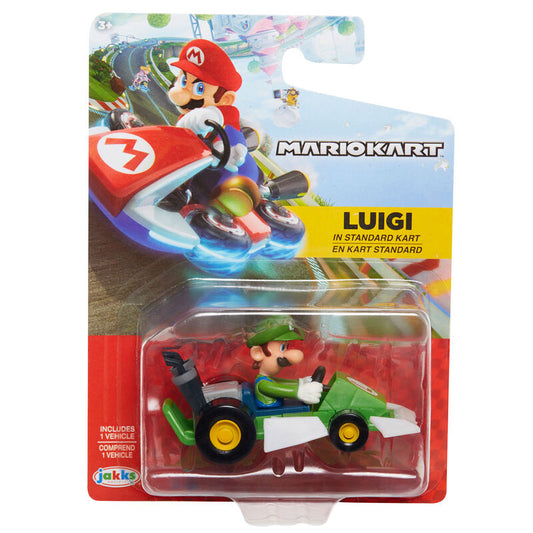 Super Mario - Mario Kart - Luigi 6cm