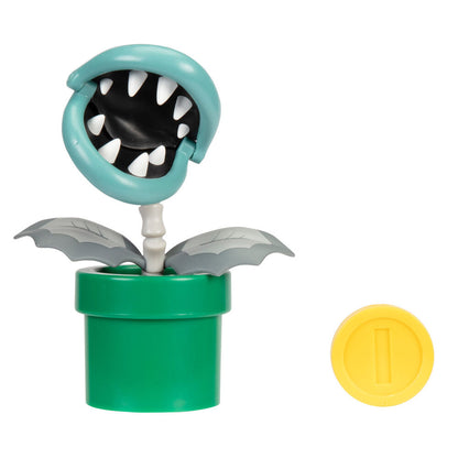 Super Mario Bros - Bone Piranha Plant 10cm