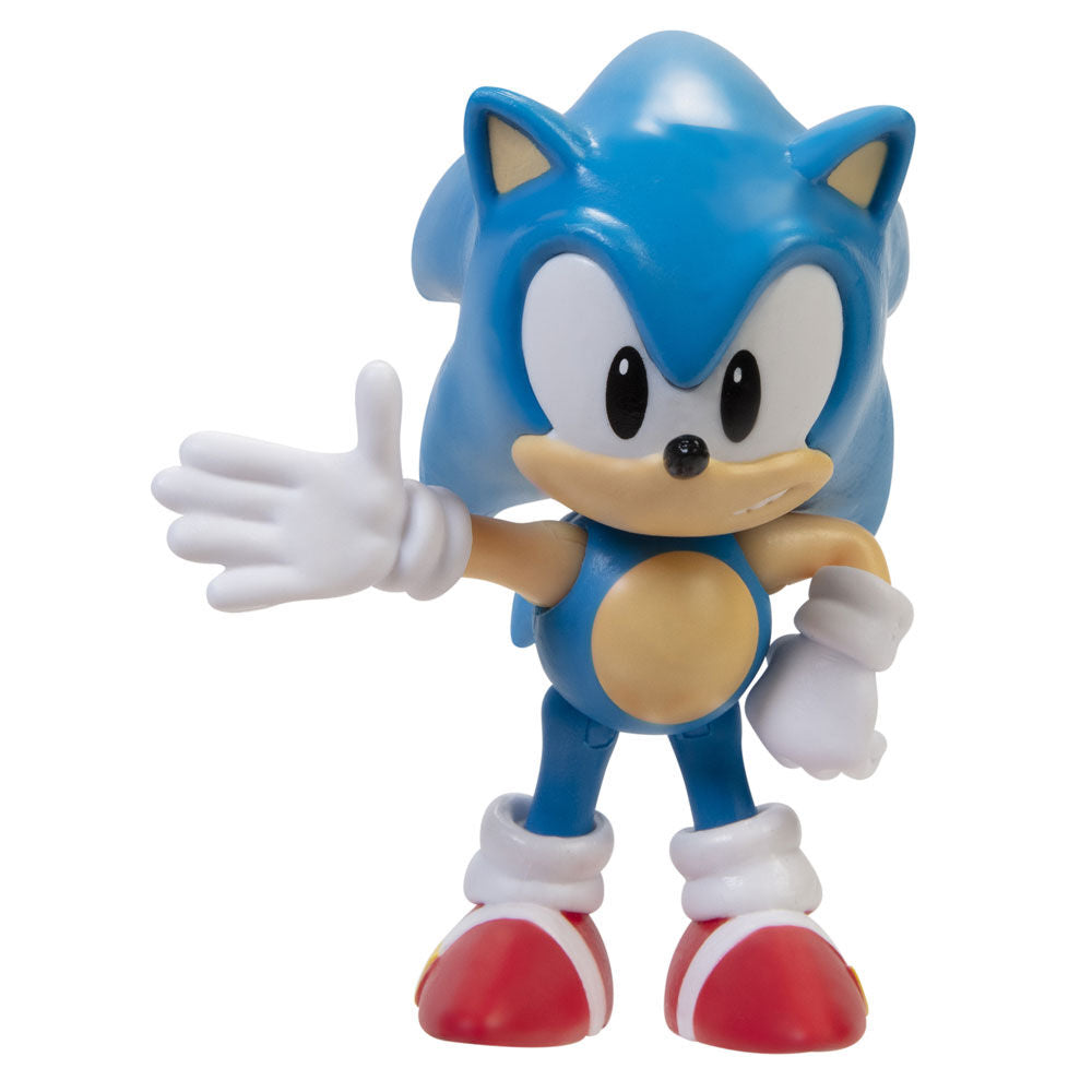 Sonic the Hedgehog - Sonic, Eggman, Tails, Knuckles, Amy Rose - 5 figurer 6cm