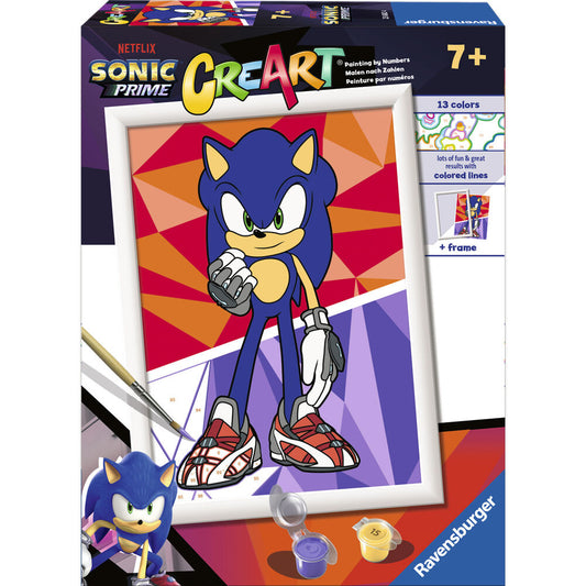 Sonic Prime CreArt Painting Kit