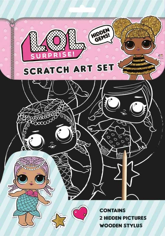 Scratch Art - LOL Surprise