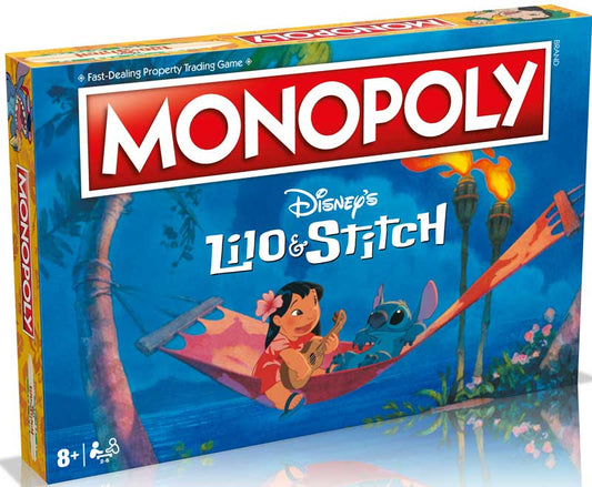 Monopoly - Lilo & Stitch - Familiespil - 2-4 Spillere - Fra 8 år