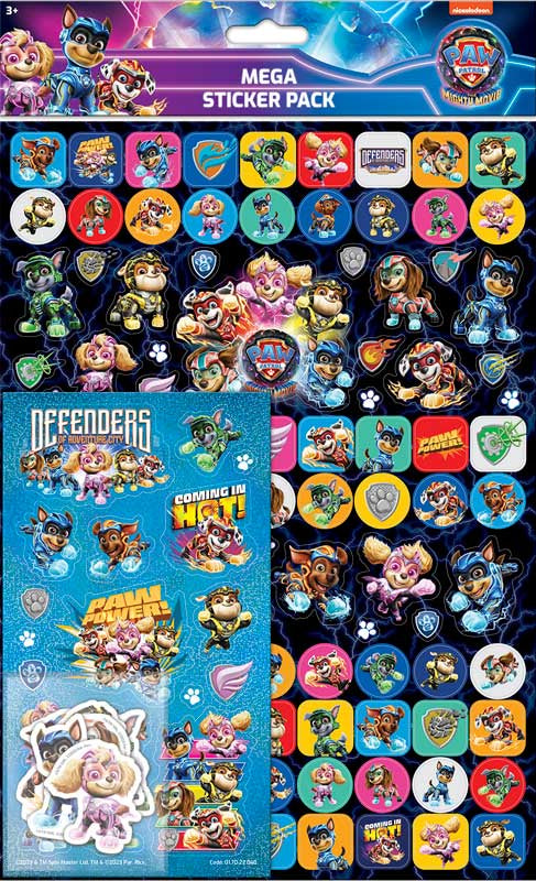 Klistermærker - Stickers - Paw Patrol - Mega Pack