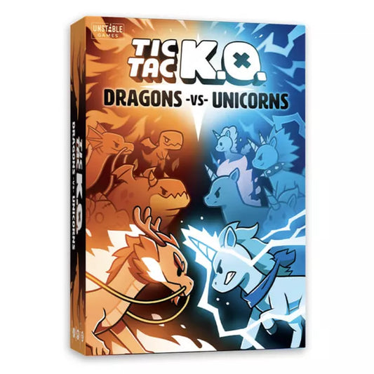 Tic Tac K.O.: Dragons vs Unicorns - Engelsk