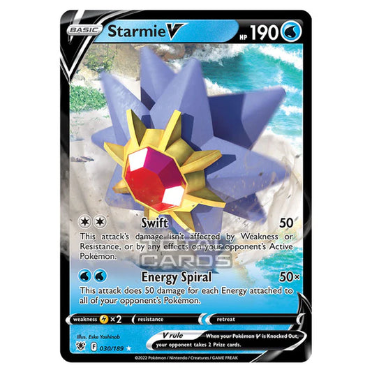 Pokémon Enkeltkort - Starmie V 030