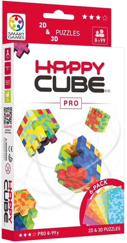 Smart Games - Happy Cube Pro (6 Cubes)